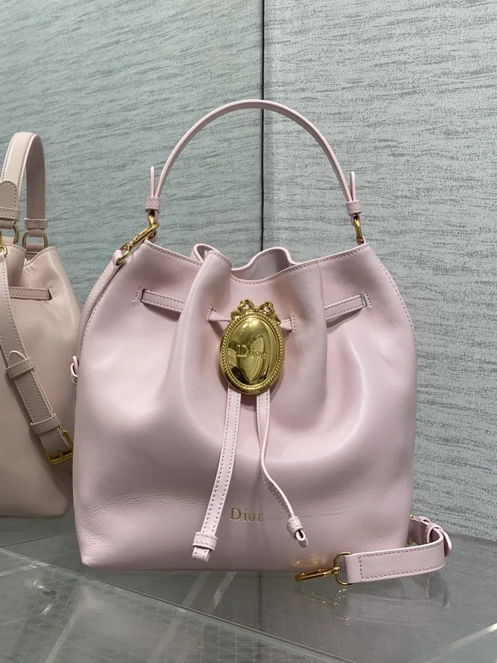 Dior 5cm Drawstring Bucket Bag, source view 1, SKU 5cm