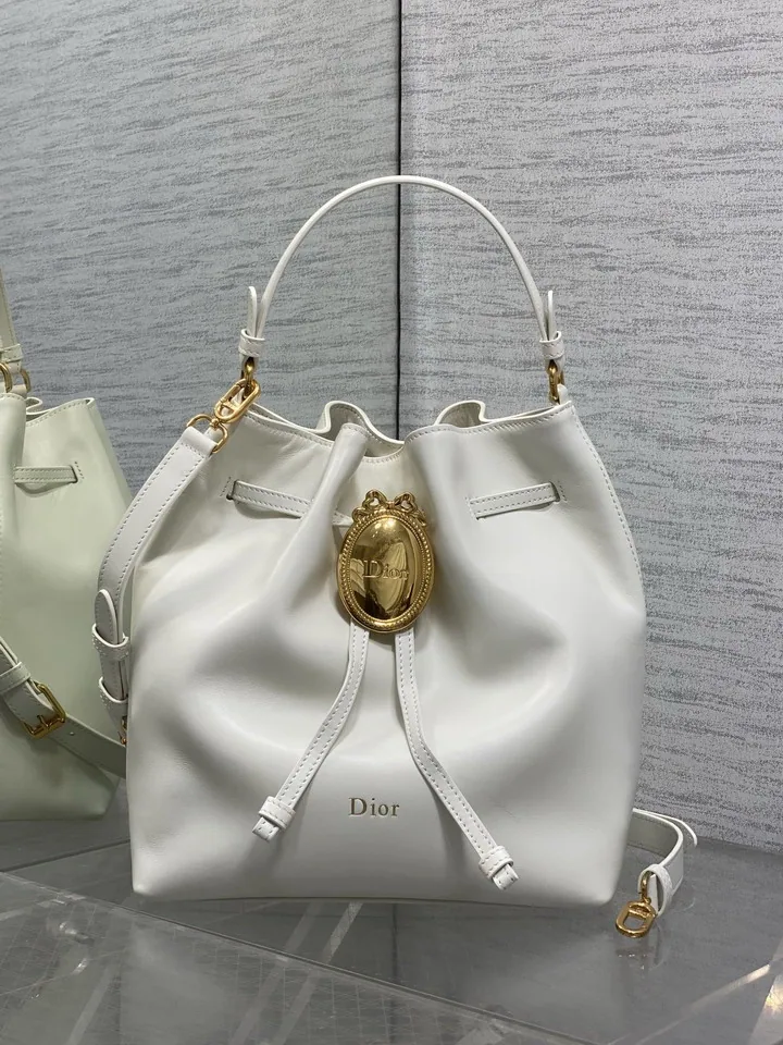 Dior 5cm Drawstring Bucket Bag, source view 3, SKU 5cm