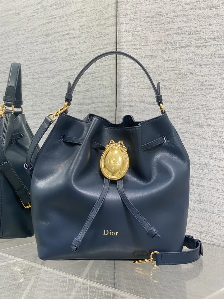 Dior 5cm Drawstring Bucket Bag, source view 4, SKU 5cm