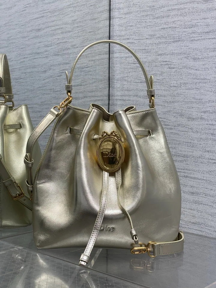 Dior 5cm Drawstring Bucket Bag, source view 6, SKU 5cm
