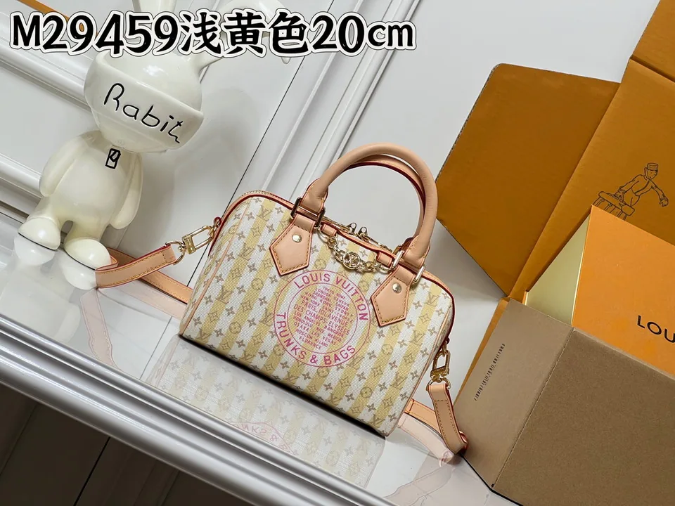 Speedy M29459 Pattern Mini Top-Handle Bag, source view 3, SKU M29459