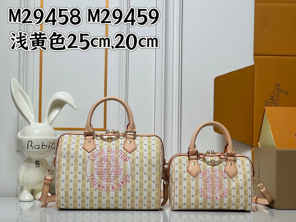 Speedy M29459 Pattern Mini Top-Handle Bag, source view 4, SKU M29459