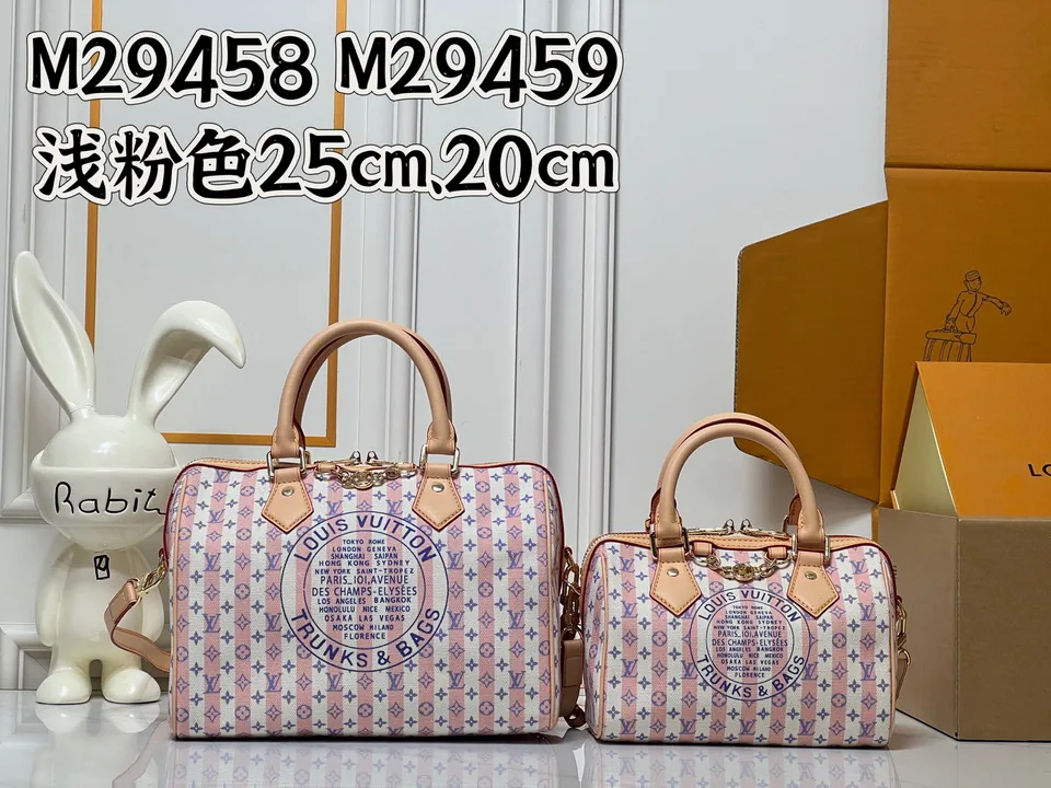 Speedy M29459 Pattern Mini Top-Handle Bag, source view 6, SKU M29459