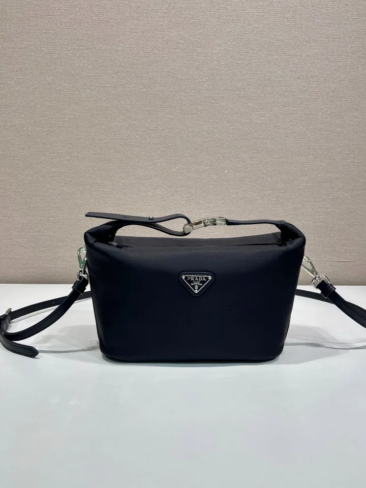 Prada 1BC302A Mini Top-Zip Shoulder Bag, source view 1, SKU 1BC302A