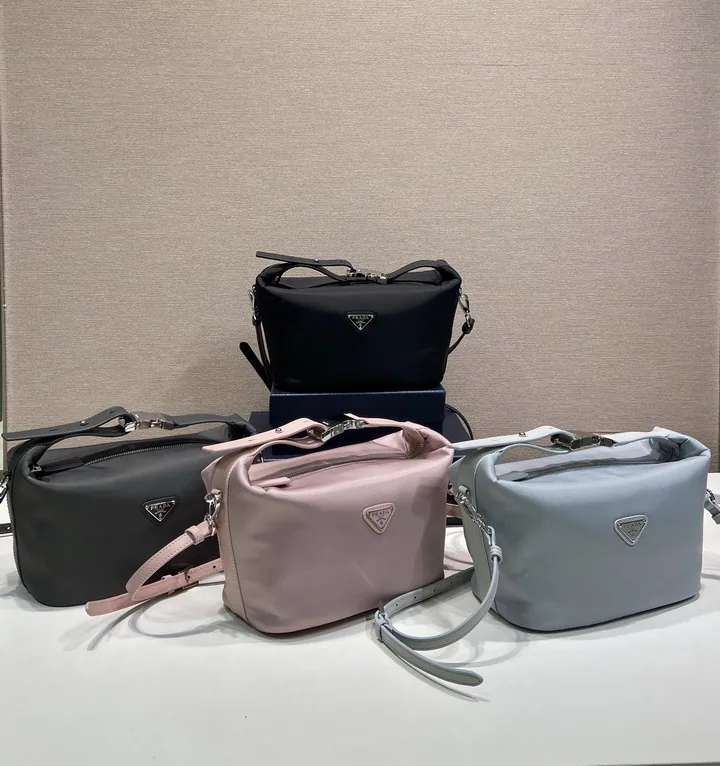 Prada 1BC302A Mini Top-Zip Shoulder Bag, source view 5, SKU 1BC302A