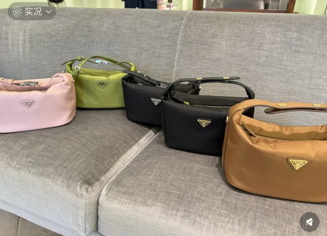 Prada 1BC302A Mini Top-Zip Shoulder Bag, source view 6, SKU 1BC302A