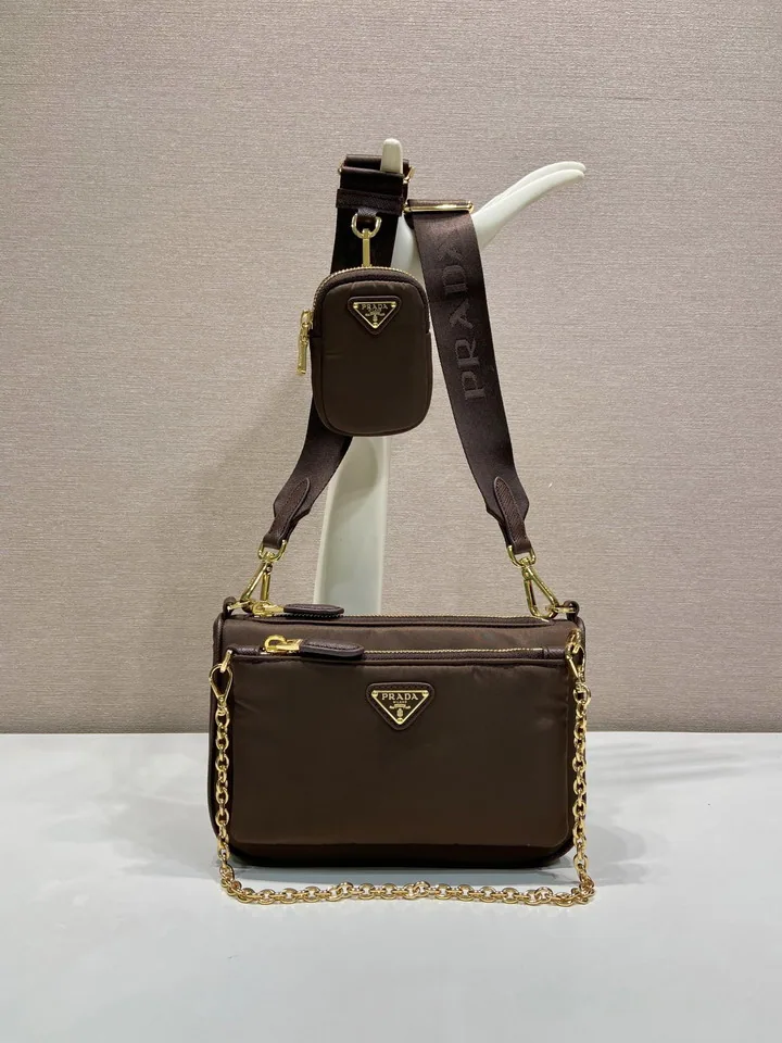 Prada 1BH230 Small Flap Crossbody Bag, source view 3, SKU 1BH230