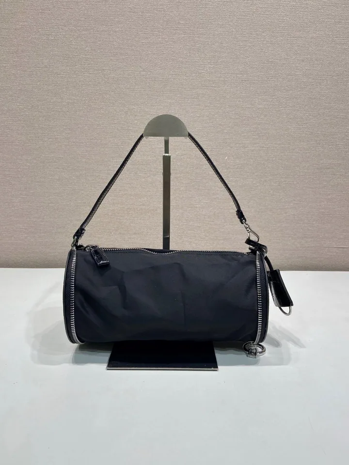 Prada 1TT347 Convertible Cylinder Shoulder Bag, source view 6, SKU 1TT347