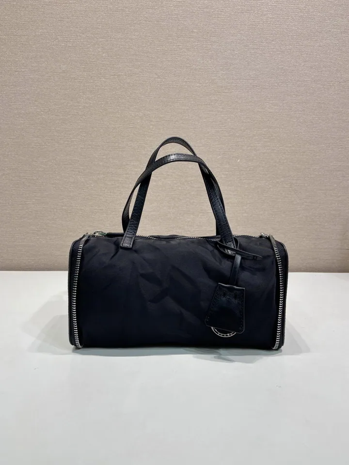 Prada 1TT348 Barrel Top-Handle Bag, source view 4, SKU 1TT348