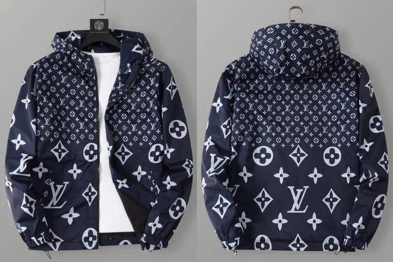 LV uftx82 Gradient Monogram Hooded Jacket, source view 1, SKU uftx82