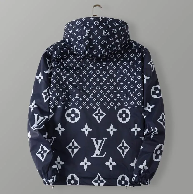LV uftx82 Gradient Monogram Hooded Jacket, source view 3, SKU uftx82