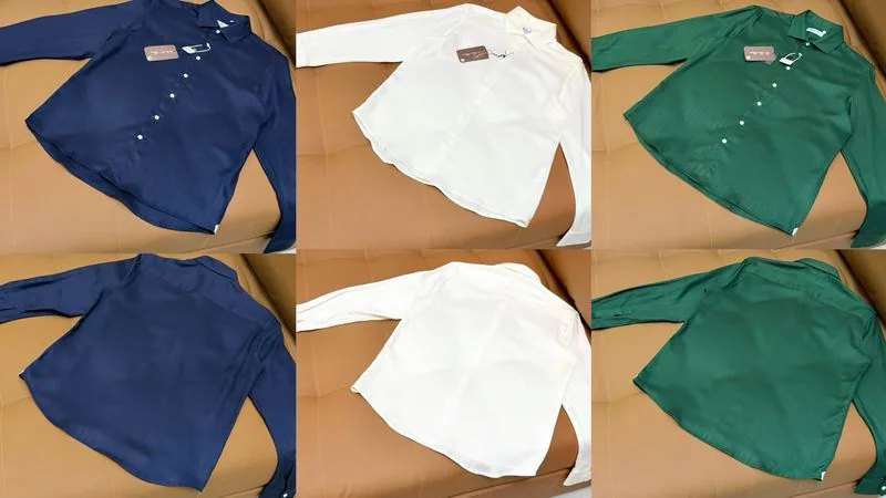 Loro Piana uftx01 Long-Sleeve Button-Front Shirt, source view 1, SKU uftx01