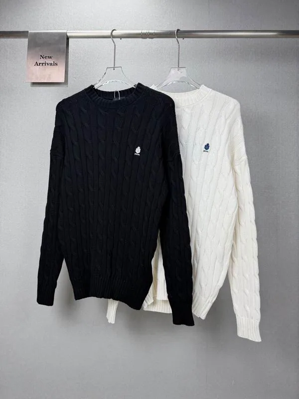 Prada bhtx22 Contrast-Trim Crewneck Sweatshirt, source view 1, SKU bhtx22