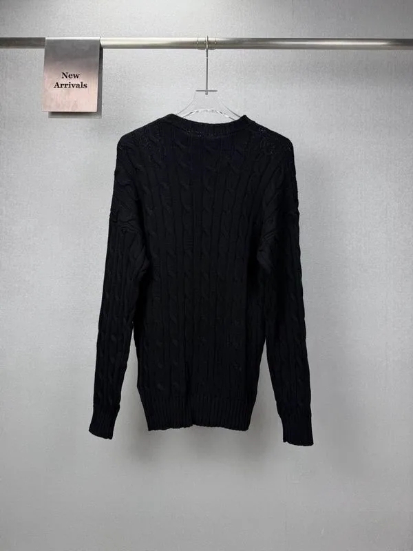 Prada bhtx22 Contrast-Trim Crewneck Sweatshirt, source view 3, SKU bhtx22