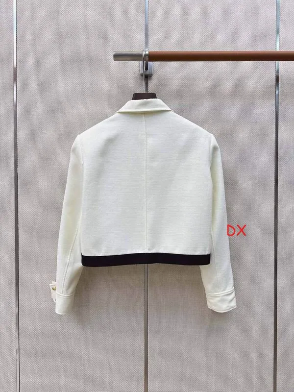 Chanel 07 Cropped Logo Button Jacket, source view 6, SKU 07