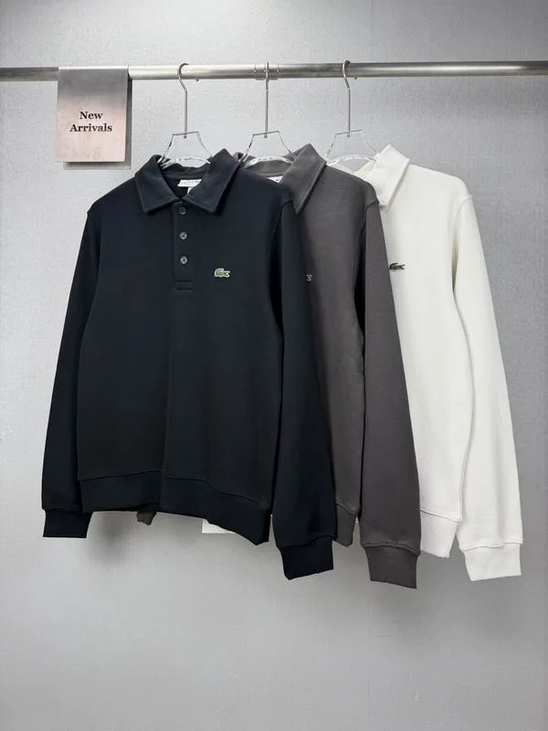Lacoste bhtx01 Long-Sleeve Polo Sweatshirt, source view 1, SKU bhtx01