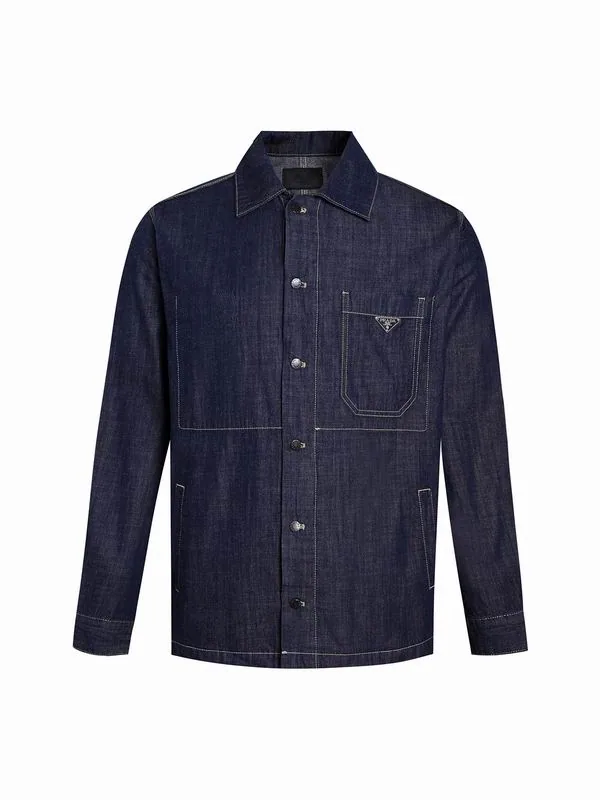 Prada 25177 Denim Jacket and Pants Set, source view 1, SKU 25177