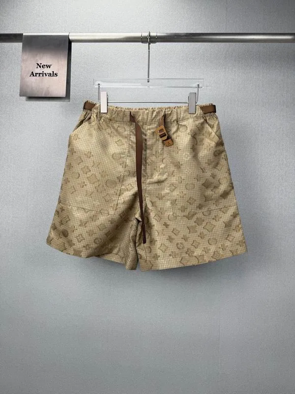 LV bhtx32 Pattern Zip Jacket and Shorts Set, source view 3, SKU bhtx32