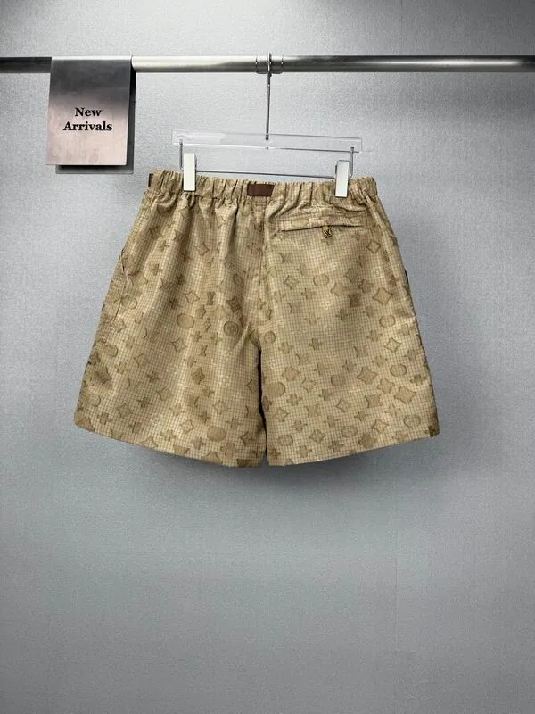 LV bhtx32 Pattern Zip Jacket and Shorts Set, source view 4, SKU bhtx32