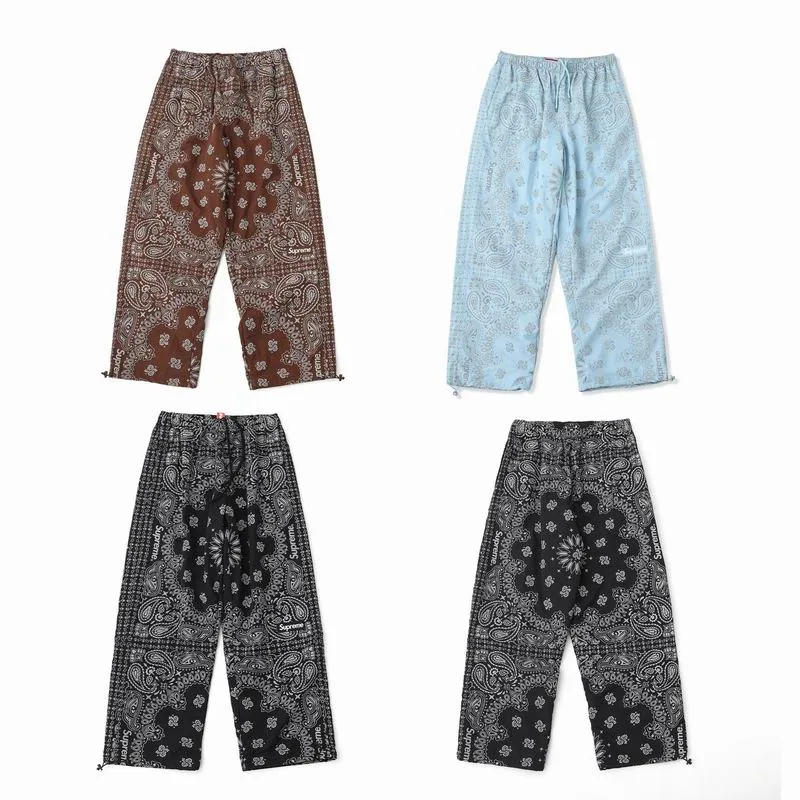 Supreme A318 Bandana-Print Track Set, source view 3, SKU A318