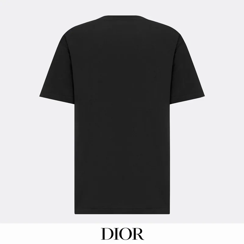 Dior bhtx168 Logo Graphic Crewneck T-Shirt, source view 4, SKU bhtx168