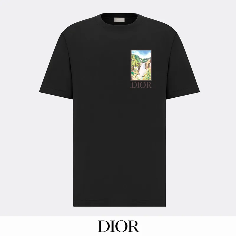 Dior bhtx167 Landscape D Graphic T-Shirt, source view 1, SKU bhtx167