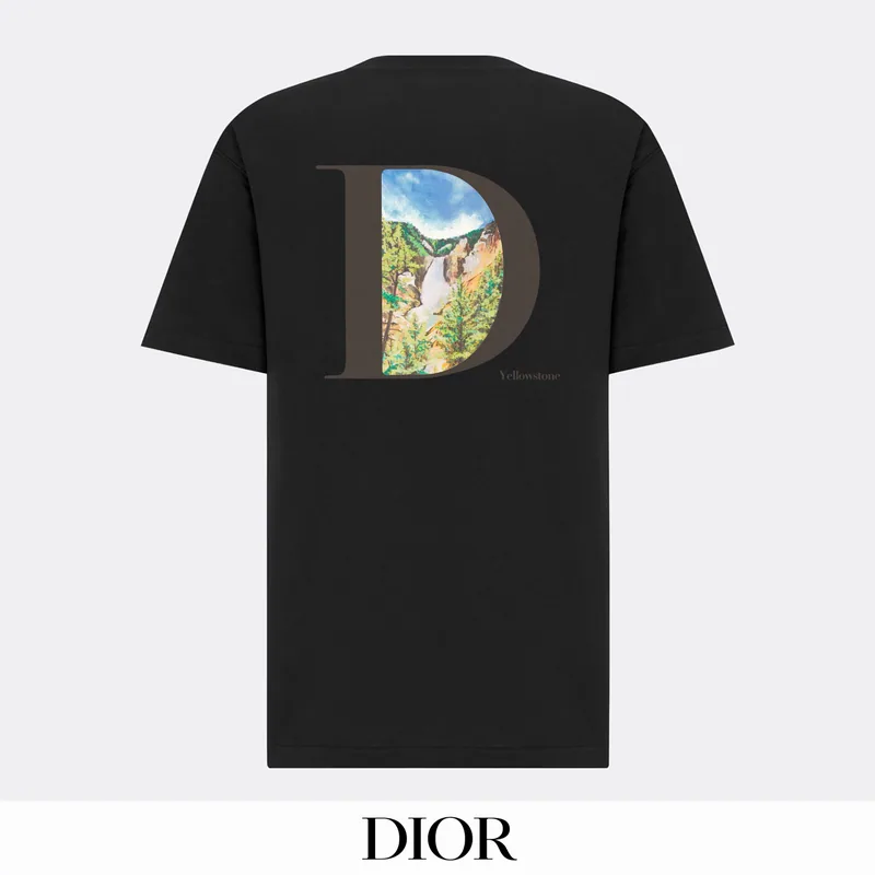 Dior bhtx167 Landscape D Graphic T-Shirt, source view 2, SKU bhtx167