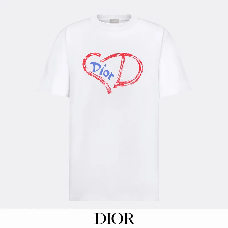 Dior bhtx166 Interlocking CD Graphic T-Shirt, source view 1, SKU bhtx166