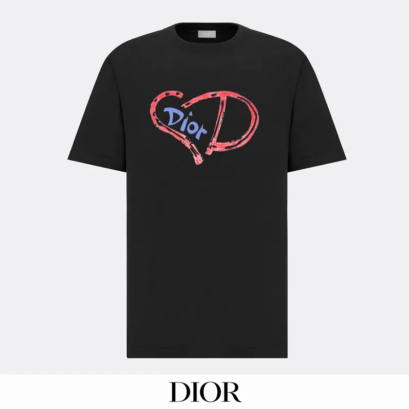 Dior bhtx166 Interlocking CD Graphic T-Shirt, source view 3, SKU bhtx166