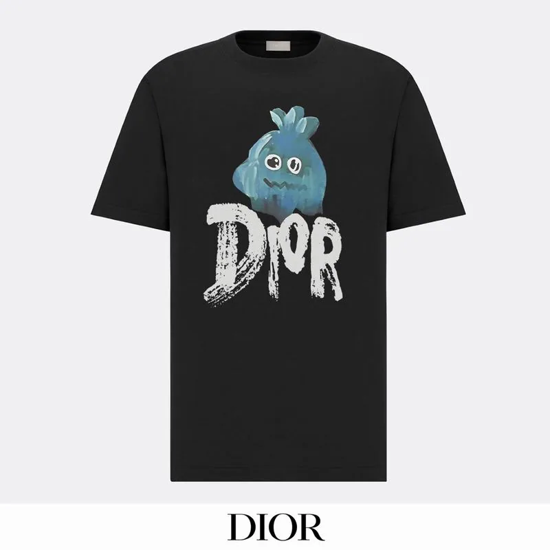 Dior bhtx165 Dinosaur Logo Graphic T-Shirt, source view 1, SKU bhtx165