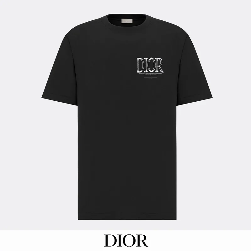 Dior bhtx160 Logo Crewneck T-Shirt, source view 3, SKU bhtx160