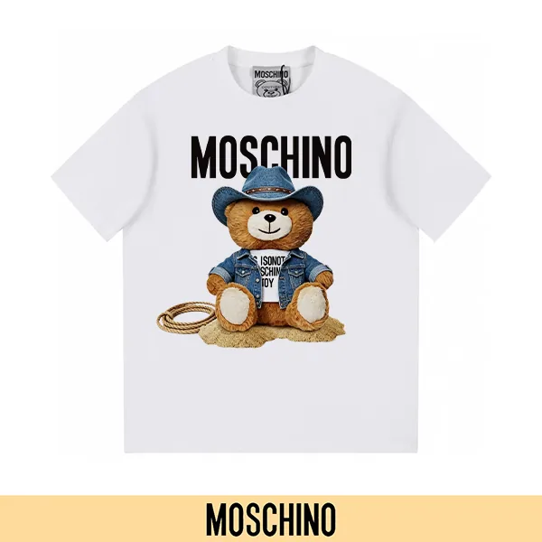 Moschino bhtx10 Safety-Pin Bear T-Shirt, source view 3, SKU bhtx10