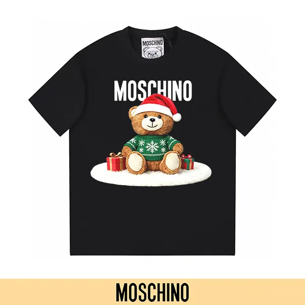 Moschino bhtx08 Bear Graphic Crewneck T-Shirt, source view 1, SKU bhtx08