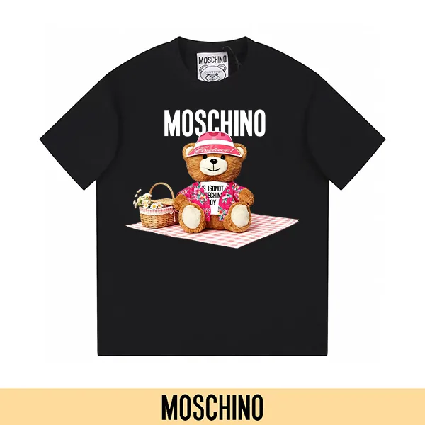 Moschino bhtx04 Picnic Bear Graphic T-Shirt, source view 1, SKU bhtx04