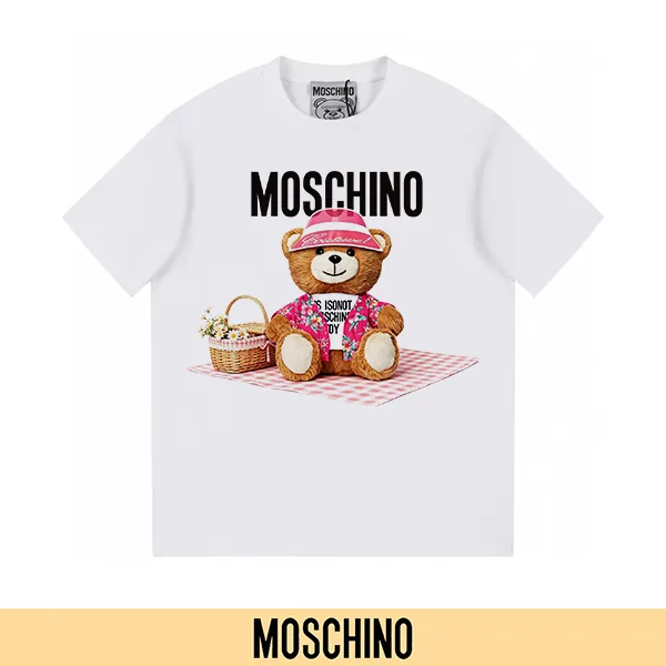 Moschino bhtx04 Picnic Bear Graphic T-Shirt, source view 3, SKU bhtx04