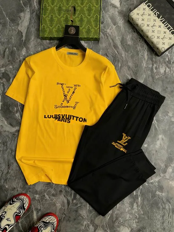 LV 13xr52 Logo T-Shirt and Shorts Set, source view 1, SKU 13xr52