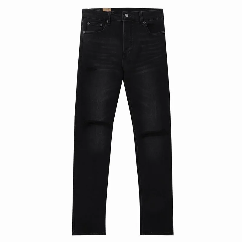 Ksubi 13xr65 Tonal-Knee Black Slim Jeans, source view 2, SKU 13xr65
