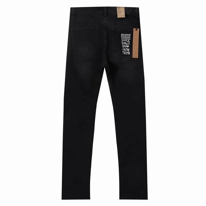 Ksubi 13xr65 Tonal-Knee Black Slim Jeans, source view 3, SKU 13xr65