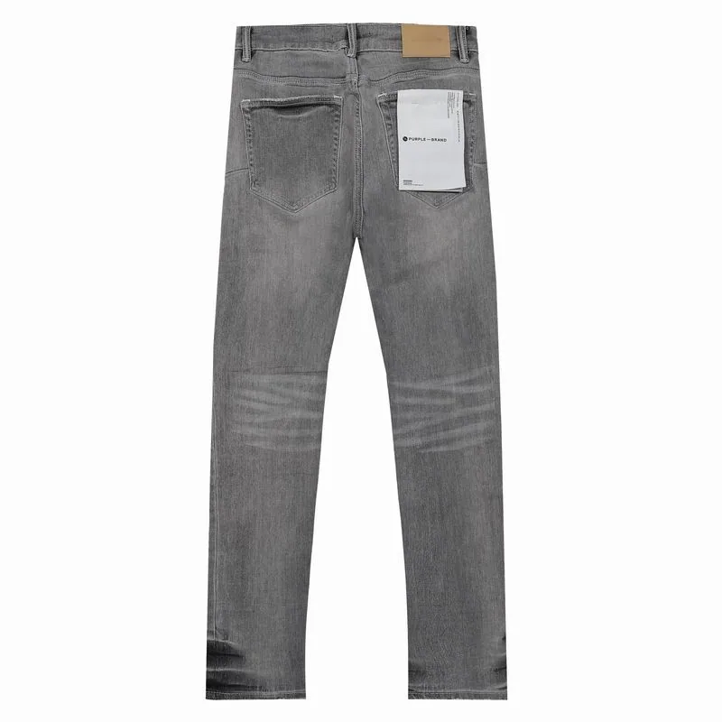 Purple Brand 13xr80 Faded Grey Straight-Leg Jeans, source view 3, SKU 13xr80