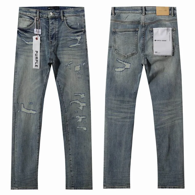 Purple Brand 13xr82 Distressed Blue Jeans, source view 1, SKU 13xr82