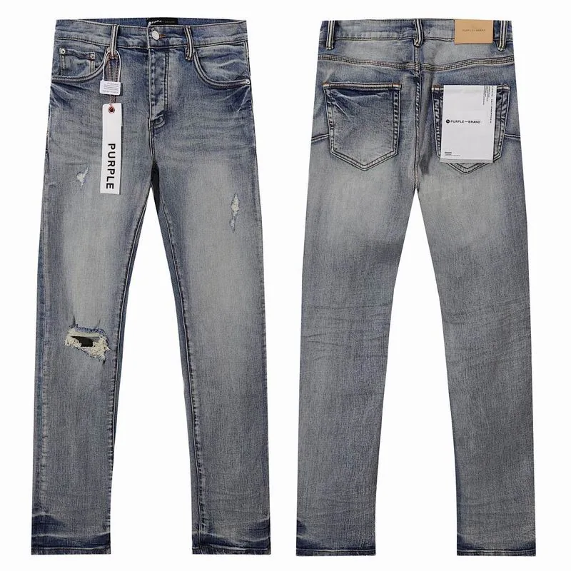 Purple Brand 13xr85 Faded Grey Straight-Leg Jeans, source view 3, SKU 13xr85