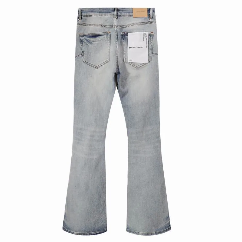 Purple Brand 13xr87 Distressed Light-Wash Jeans, source view 3, SKU 13xr87