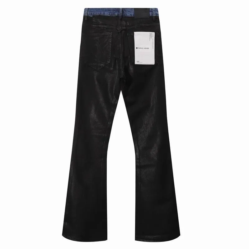 Purple Brand 13xr88 Black Flared Jeans, source view 1, SKU 13xr88