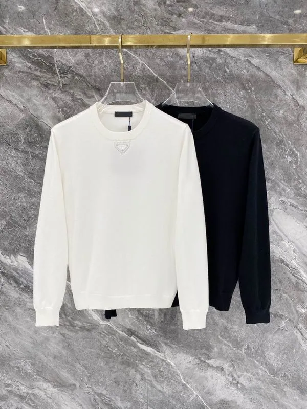 Prada bhtx26 Crewneck Knit Sweater, source view 1, SKU bhtx26