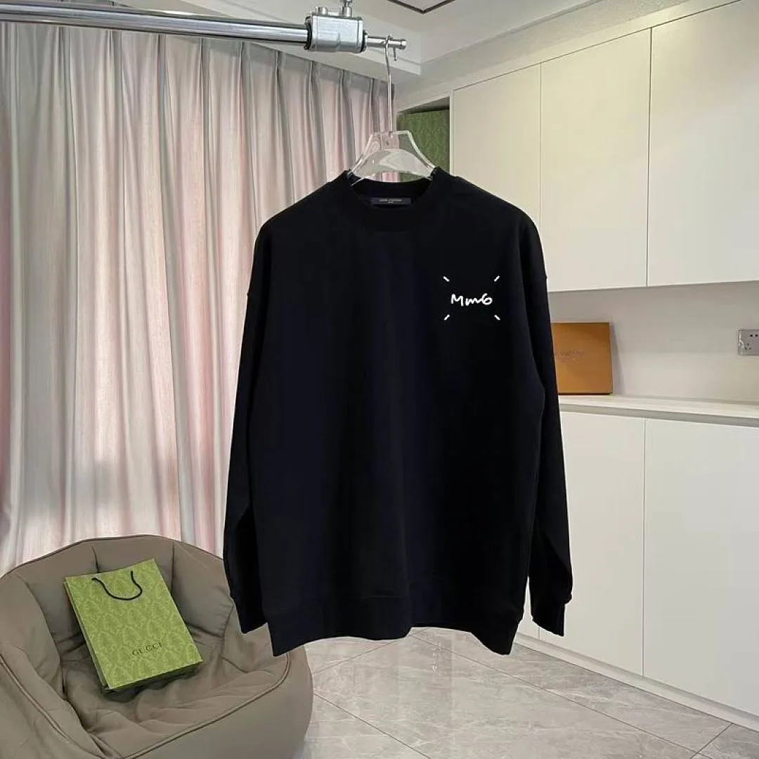 Maison Margiela Scattered-Mark Crewneck Sweatshirt, catalog view 1, hgntx08