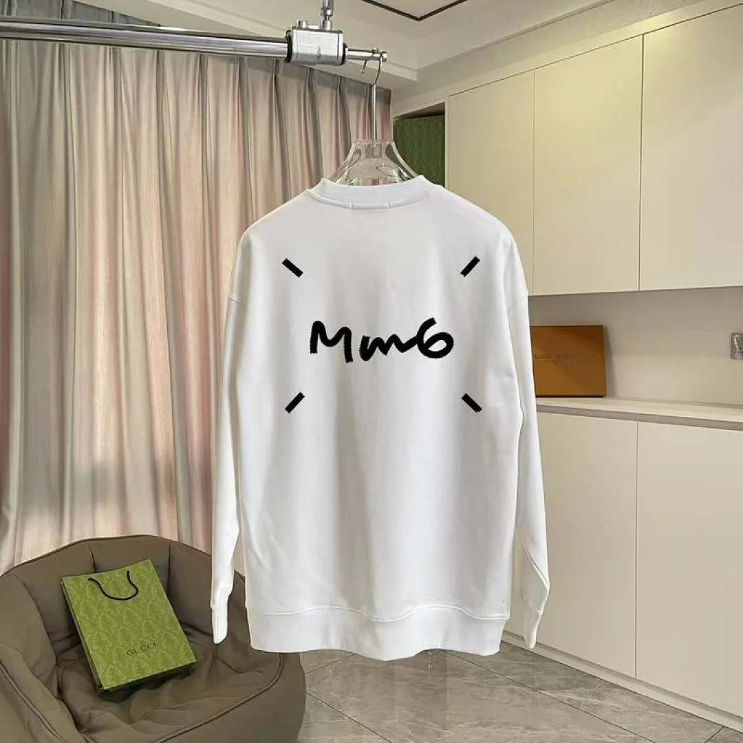 Maison Margiela Scattered-Mark Crewneck Sweatshirt, catalog view 2, hgntx08