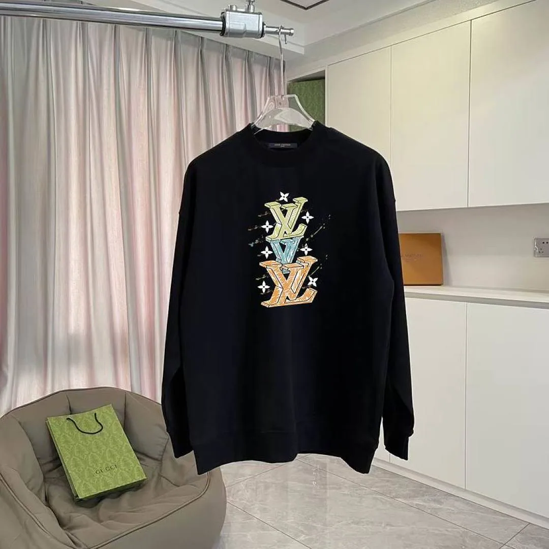 LV Cartoon Graphic Crewneck Sweatshirt, catalog view 3, hgntx122