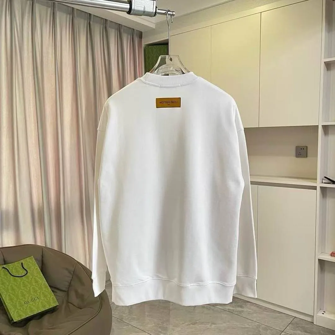 LV Minimal Letter Crewneck Sweatshirt, catalog view 4, hgntx126
