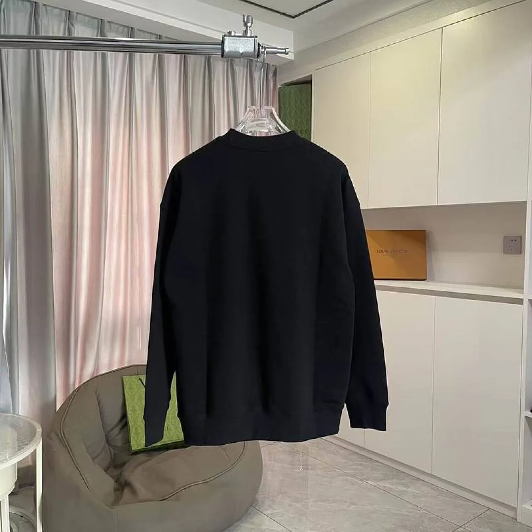 Loewe Minimal Crewneck Sweatshirt, catalog view 2, hgntx156