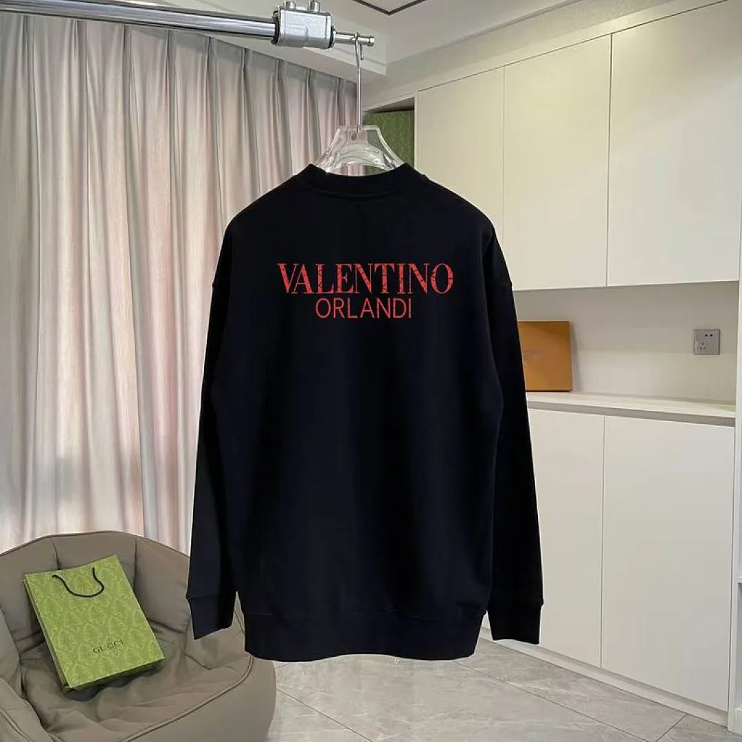 Valentino Red Letter Crewneck Sweatshirt, catalog view 1, hgntx18